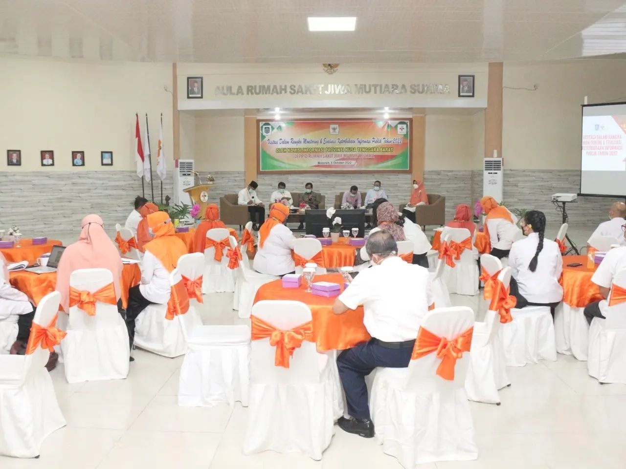 VISITASI KOMISI INFORMASI PROVINSI NTB KE RSJ MUTIARA SUKMA