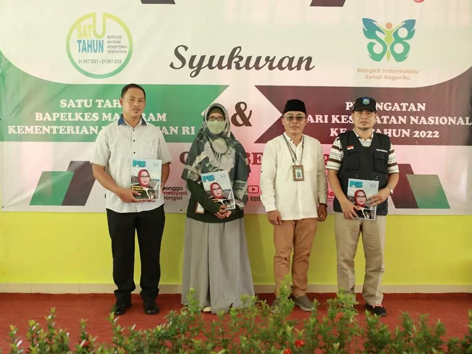 Direktur RSJ Mutiara Sukma dr. Hj. Wiwin Nurhasida menghadiri acara HUT Bapelkes Mataram Kemenkes RI