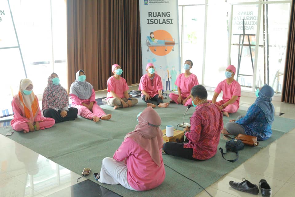 EUPORIA HKJS 2020, PEMBERIAN LAYANAN DKJPS DI RSD COVID-19 SEMAKIN DI GALAKKAN