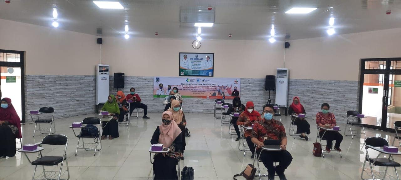 PUNCAK ACARA PERINGATAN HARI KESEHATAN JIWA SEDUNIA TAHUN 2020 SECARA NASIONAL