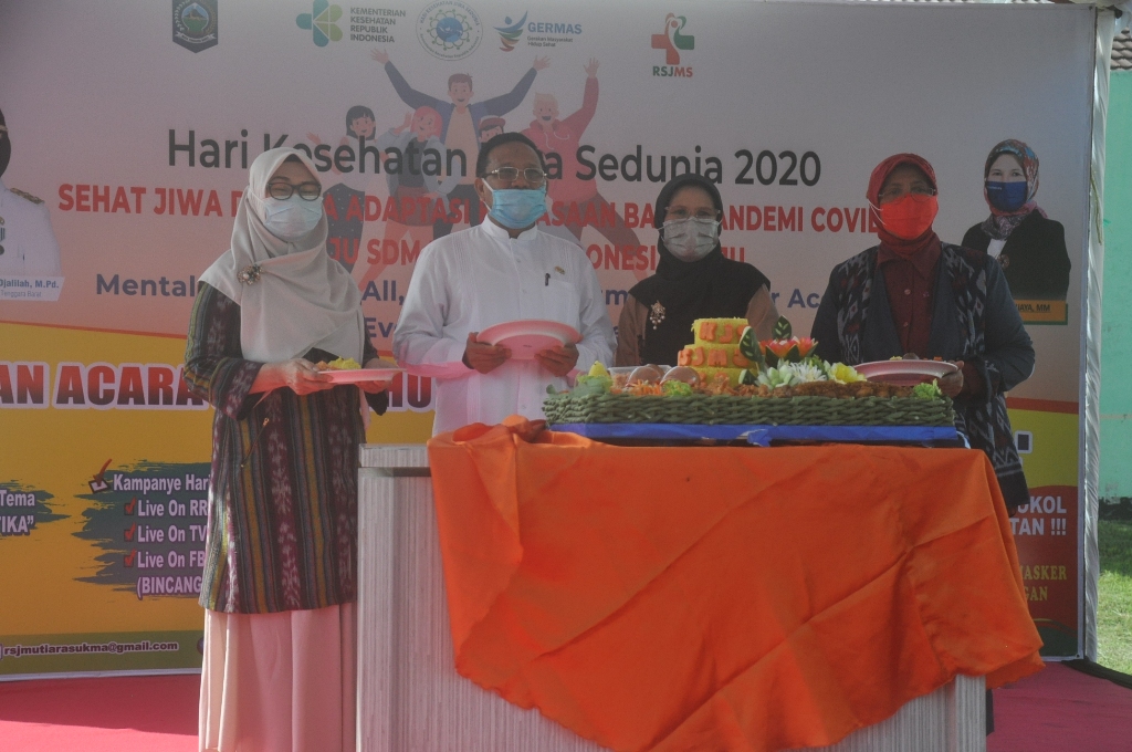 RSJ MUTIARA SUKMA PERINGATI HARI KESEHATAN JIWA SEDUNIA