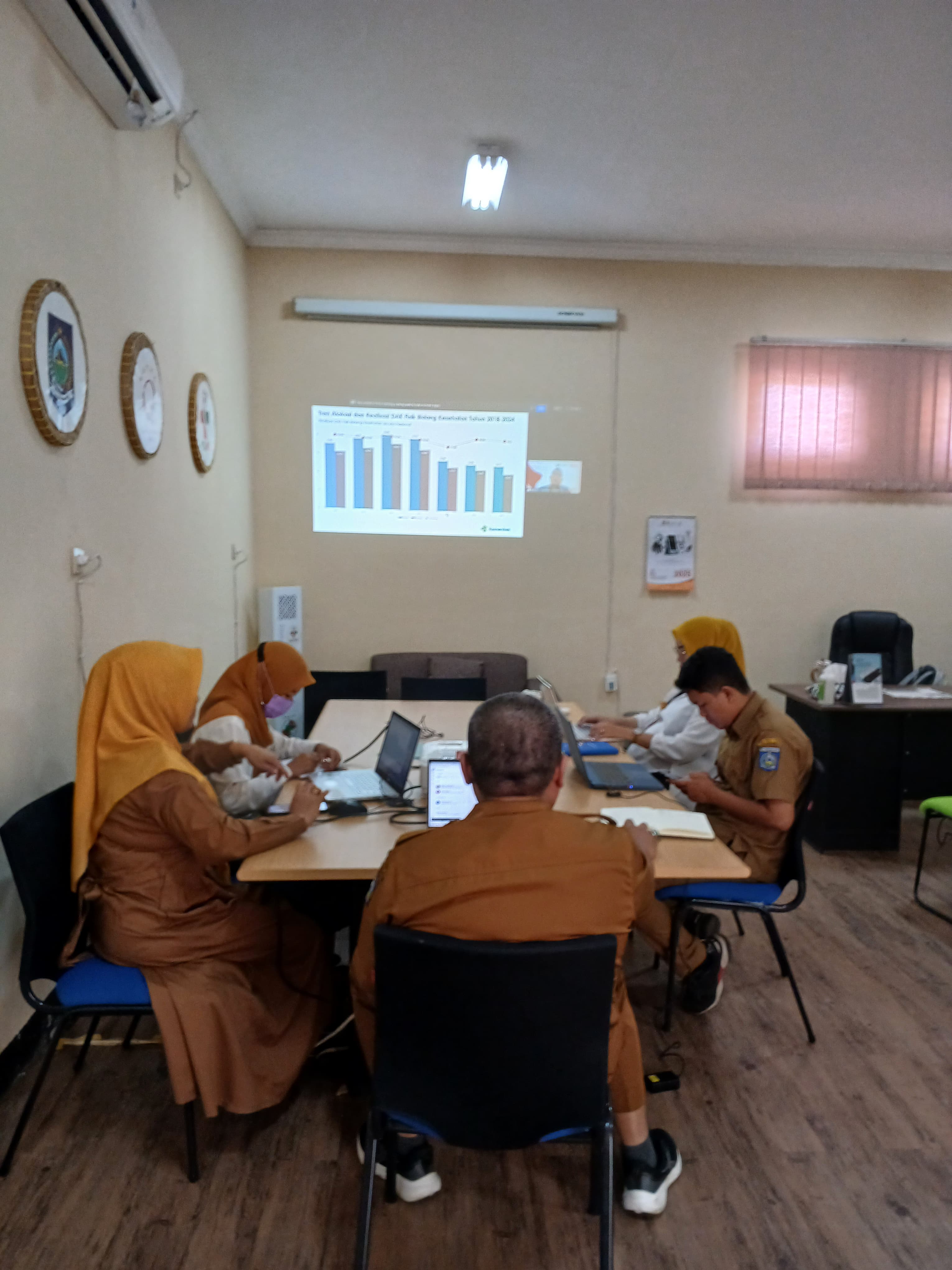 Kegiatan Monitoring Pelaksanaan DAK Fisik Bidang Kesehatan sekaligus Sosialisasi Penggunaan Aplikasi e-Renggar terbaru tahun anggaran 2024–2025