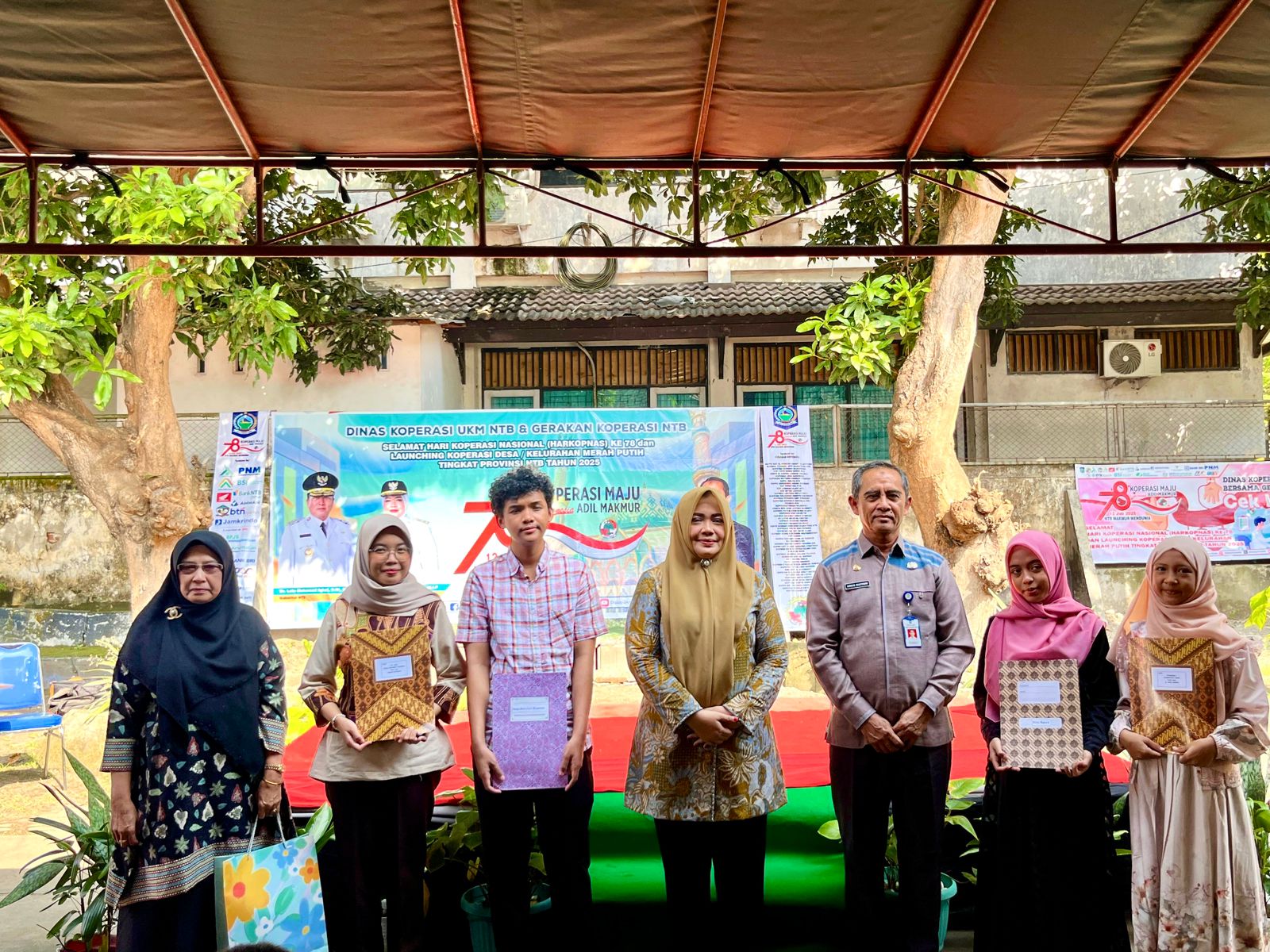 Tasyakuran dalam rangka Peringatan Hari Koperasi Nasional ke-78 sekaligus Launching Koperasi Desa/Kelurahan Merah Putih