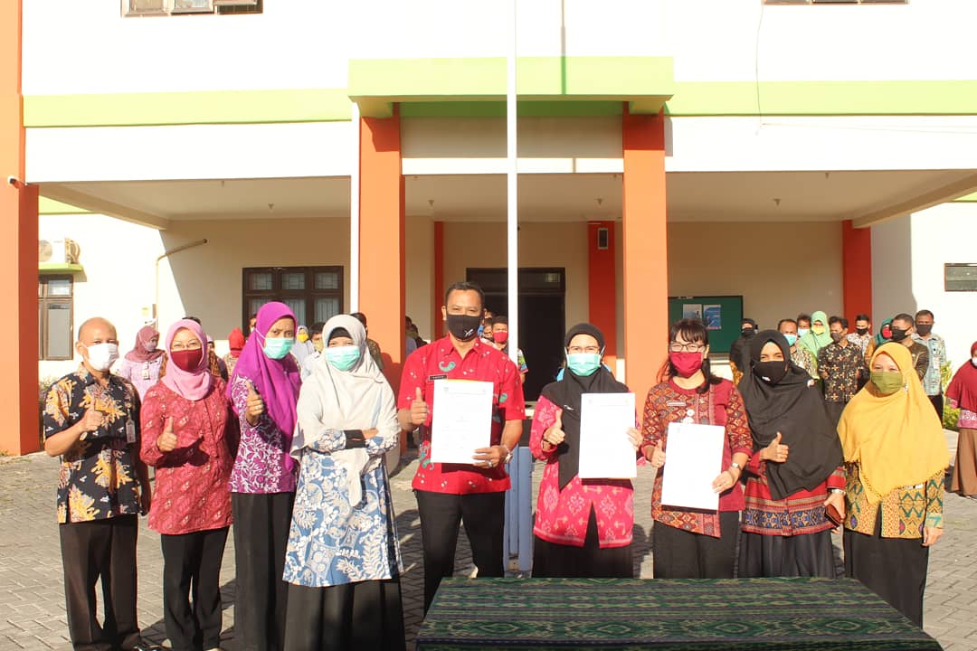 RSJMS ANTI FRAUD, JAJARAN MANAJEMEN LAKSANAKAN PENANDATANGANAN KOMITMEN BERSAMA