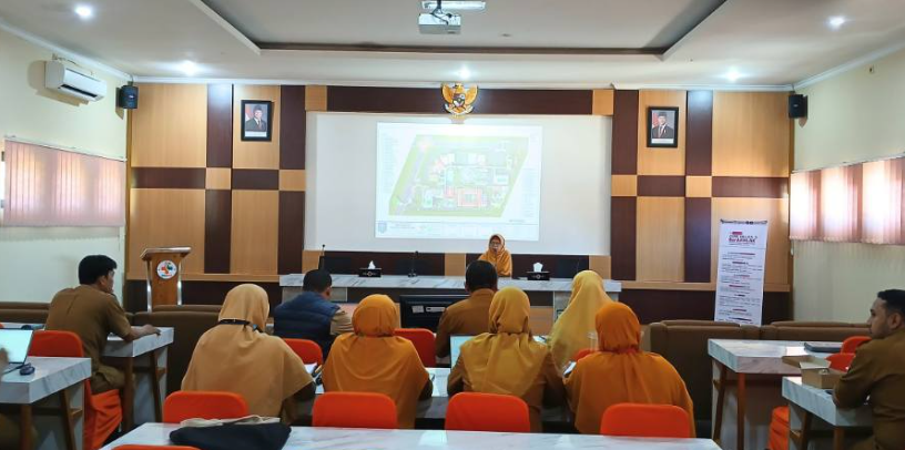 Rapat evaluasi pengadaan Triwulan I Tahun 2026 bersama para PPTK dan tim pengadaan