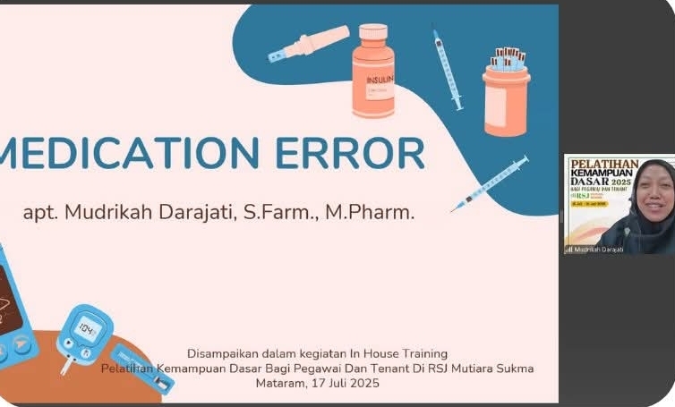 In House Training (IHT) RSJMS Hari ke-3