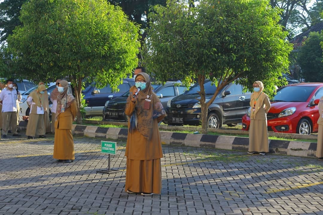 KABID PELAYANAN HIMBAU TINGKATKAN DISIPLIN PROKES SELAMA MASA PPKM