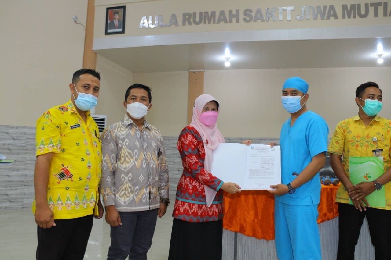 RSJMS LAKUKAN PENANDATANGANAN PERJANJIAN KERJA PEGAWAI NON PNS