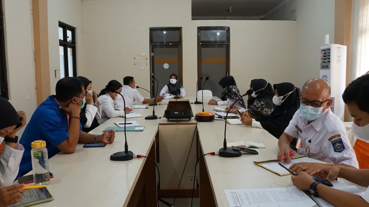 DIREKTUR PIMPIN RAPAT PERSIAPAN HUT RSJMS KE-32