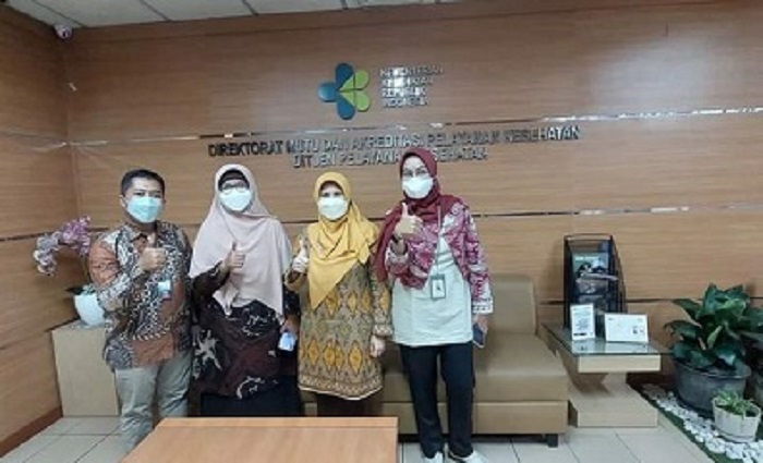 KONSULTASI DAN ADVOKASI DIREKTUR RSJ MUTIARA SUKMA KE KEMENKES RI