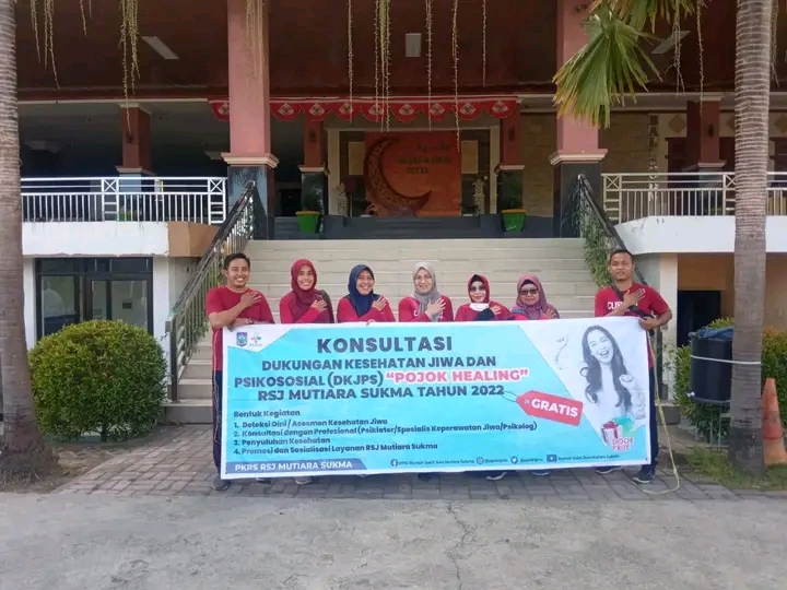 JUMLAH PENGUNJUNG POJOK HEALING RSJMS MENINGKAT 30 %